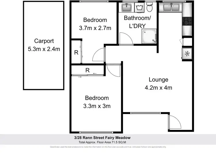 Fifth view of Homely villa listing, 3/28 Rann Street, Fairy Meadow NSW 2519