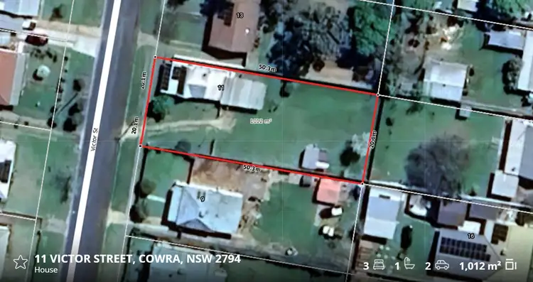 Second view of Homely house listing, 11 Victor Street, Cowra NSW 2794