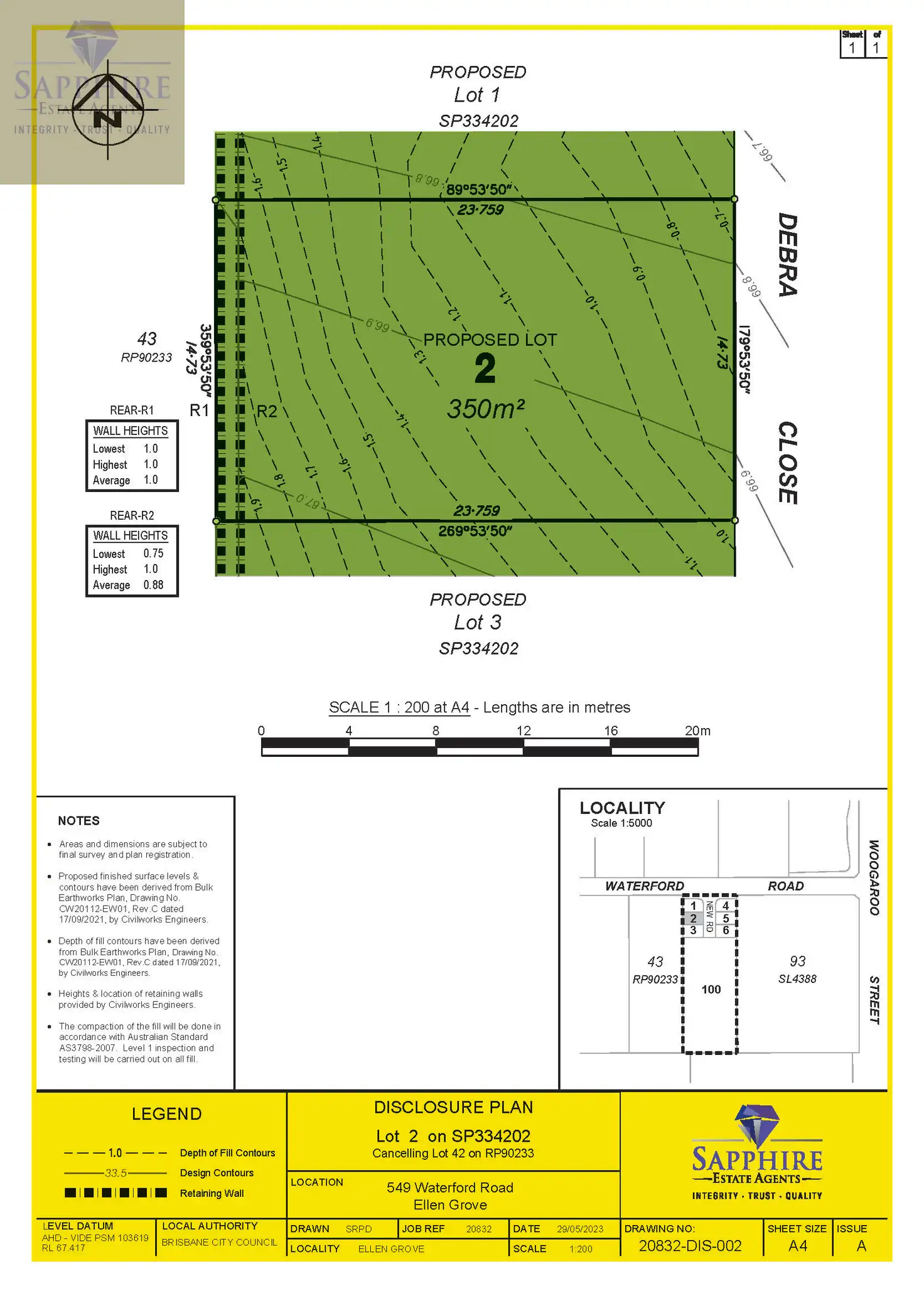 Main view of Homely land listing, LOT 2, 549 Waterford Road, Ellen Grove QLD 4078