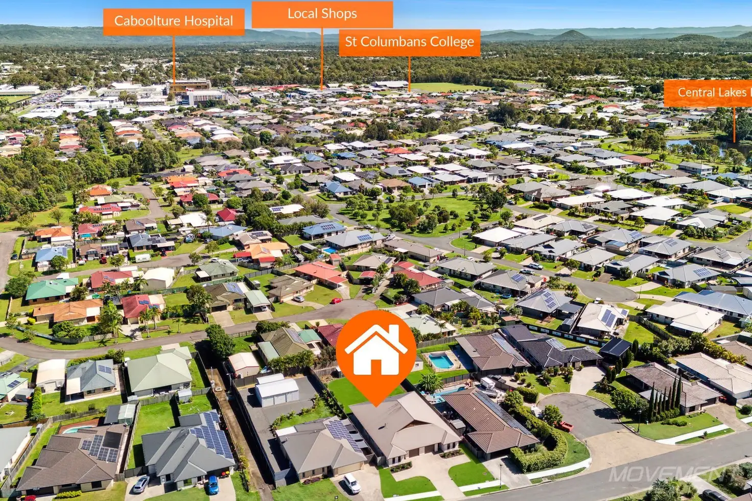Main view of Homely semi-detached listing, 1/99 Summerfields Drive, Caboolture QLD 4510