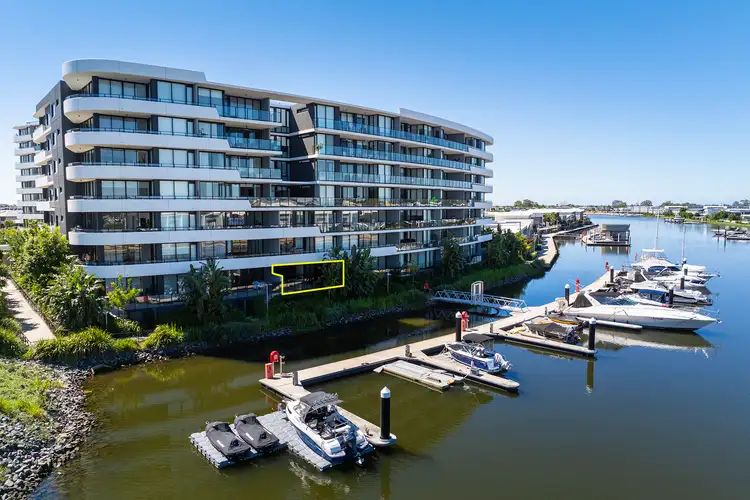 Second view of Homely apartment listing, 1106/1 Grant Avenue, Hope Island QLD 4212