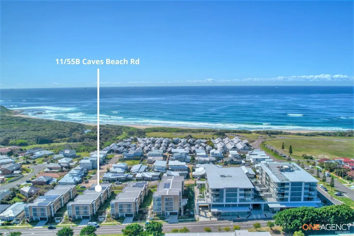 Main view of Homely townhouse listing, 11/55B Caves Beach Road, Caves Beach NSW 2281