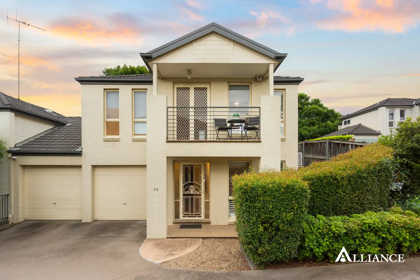 Main view of Homely semi-detached listing, 32 Eucalyptus Court, Picnic Point NSW 2213