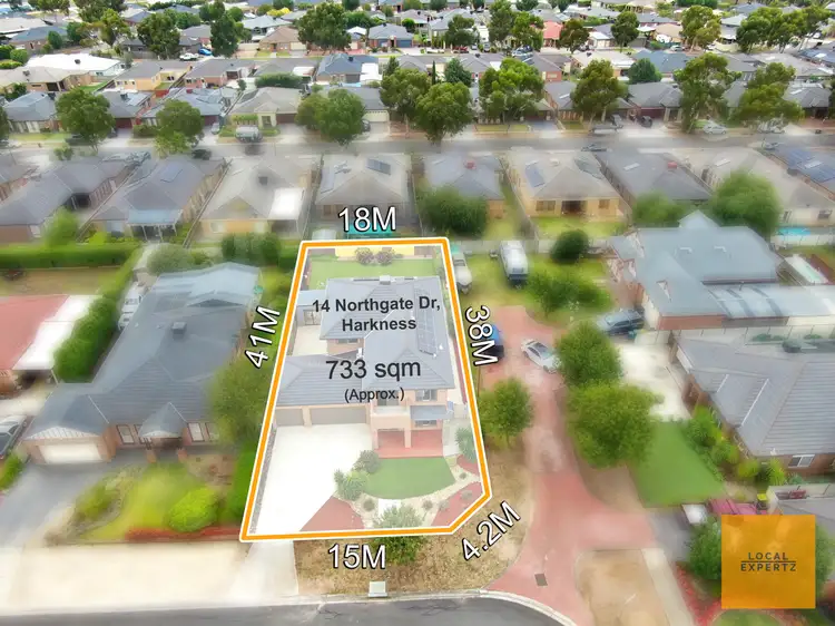 Second view of Homely house listing, 14 Northgate Drive, Harkness VIC 3337