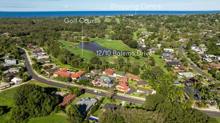 Main view of Homely townhouse listing, 12/10 Balemo Drive, Ocean Shores NSW 2483