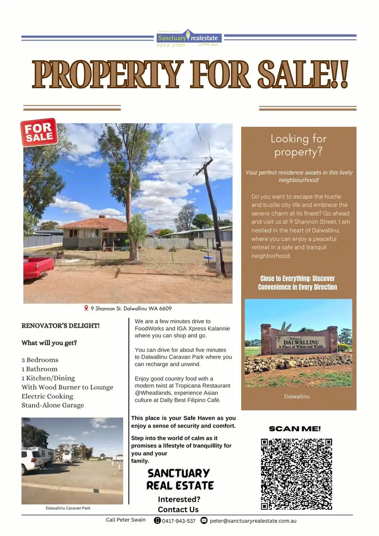 9 Shannon Street, Dalwallinu WA 6609