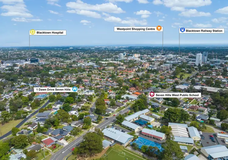 Second view of Homely house listing, 1 Dawn Drive, Seven Hills NSW 2147