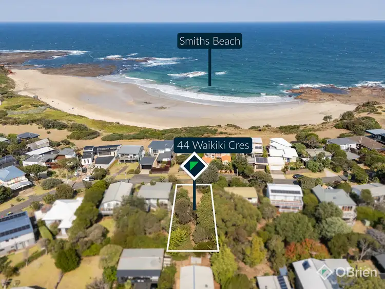Main view of Homely land listing, 44 Waikiki Crescent, Smiths Beach VIC 3922