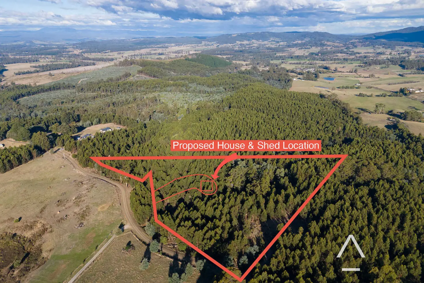 Main view of Homely land listing, LOT 2, 751 Rookery Road, Winkleigh TAS 7275