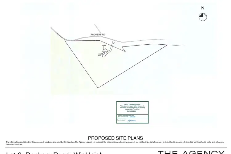 Seventh view of Homely land listing, LOT 2, 751 Rookery Road, Winkleigh TAS 7275