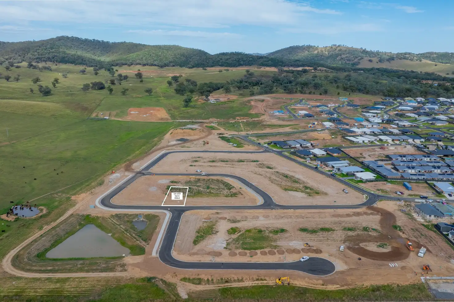 Main view of Homely land listing, LOT 1219 Caerleon Estate, Mudgee NSW 2850