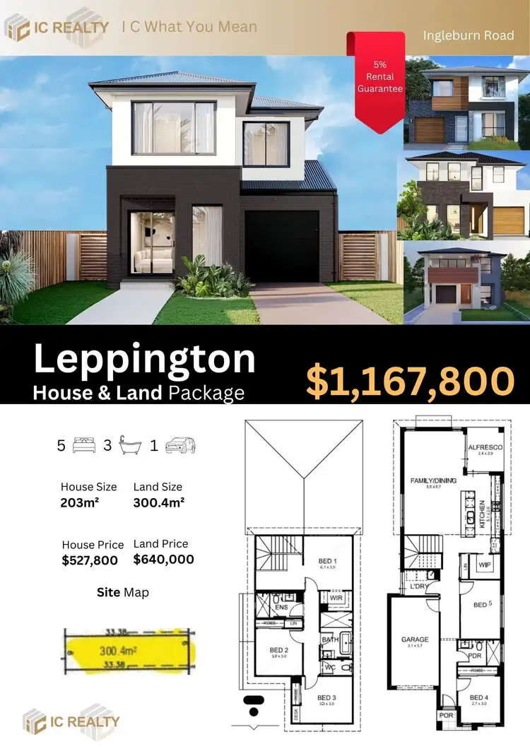 Main view of Homely house listing, Withheld Ingleburn Road, Leppington NSW 2179