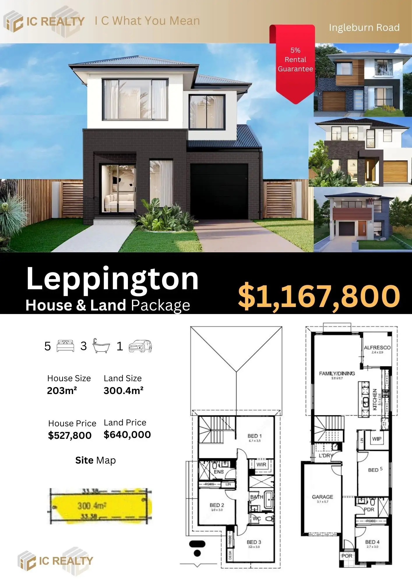 Main view of Homely house listing, Withheld Ingleburn Road, Leppington NSW 2179