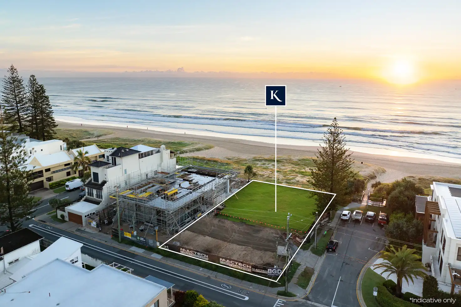 Main view of Homely land listing, 139-141 Hedges Avenue, Mermaid Beach QLD 4218
