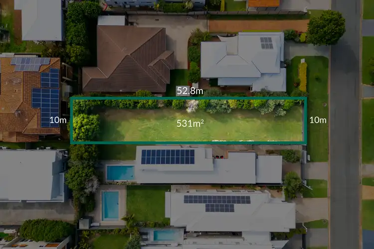 Main view of Homely land listing, 163a Turner Street, Scarborough QLD 4020