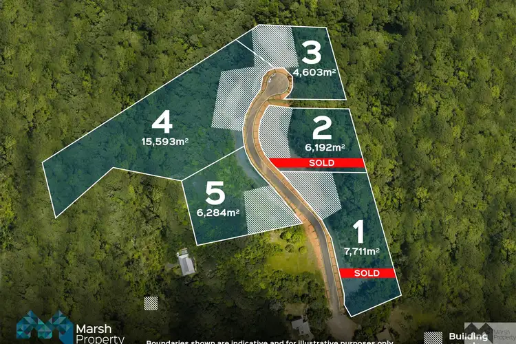Main view of Homely land listing, LOT 3,4,5, 3 Hilltop Close, Kuranda QLD 4881