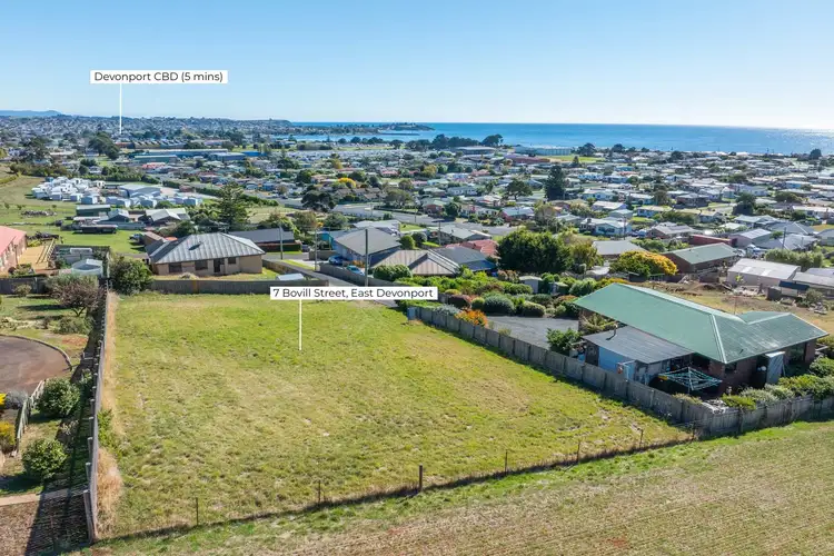 Third view of Homely land listing, 7 Bovill Street, East Devonport TAS 7310