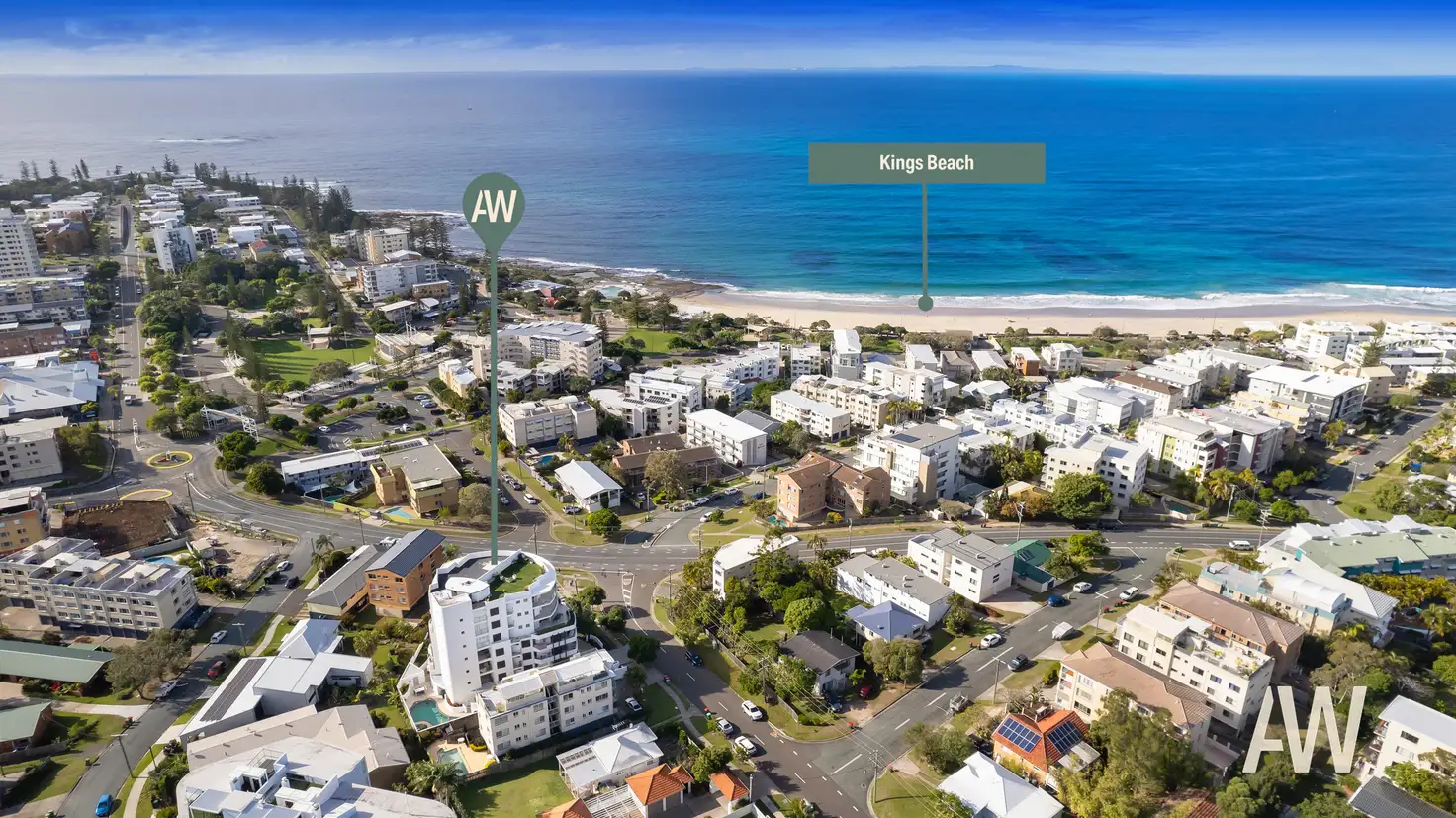 Main view of Homely unit listing, 401/3 Arthur Street, Kings Beach QLD 4551
