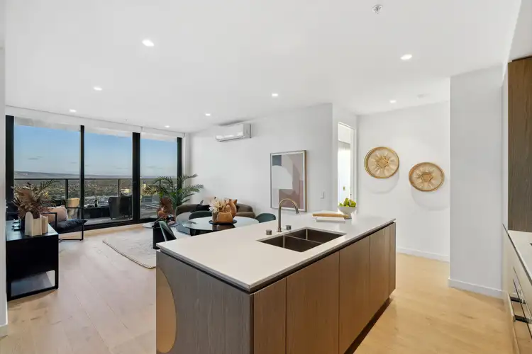 Third view of Homely apartment listing, 3407/17 Austin Street, Adelaide SA 5000