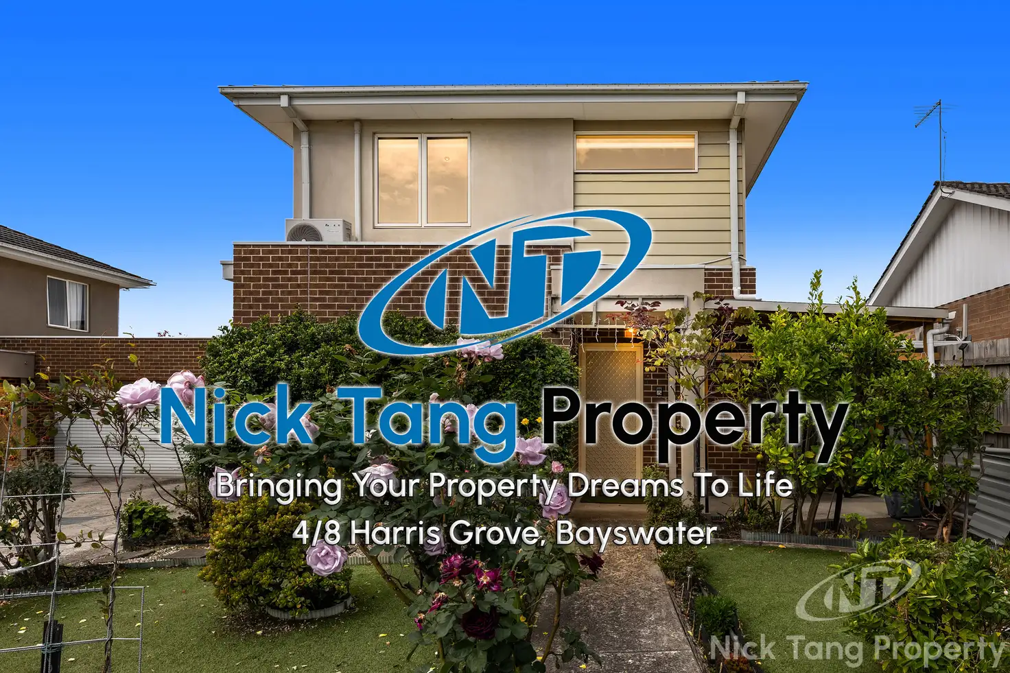 Main view of Homely townhouse listing, 4/8 Harris Grove, Bayswater VIC 3153