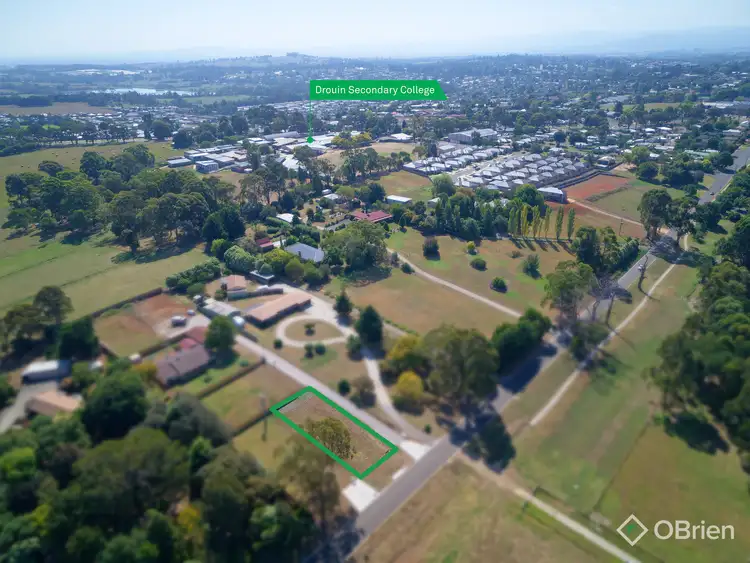 Third view of Homely land listing, 74B Weebar Road, Drouin VIC 3818