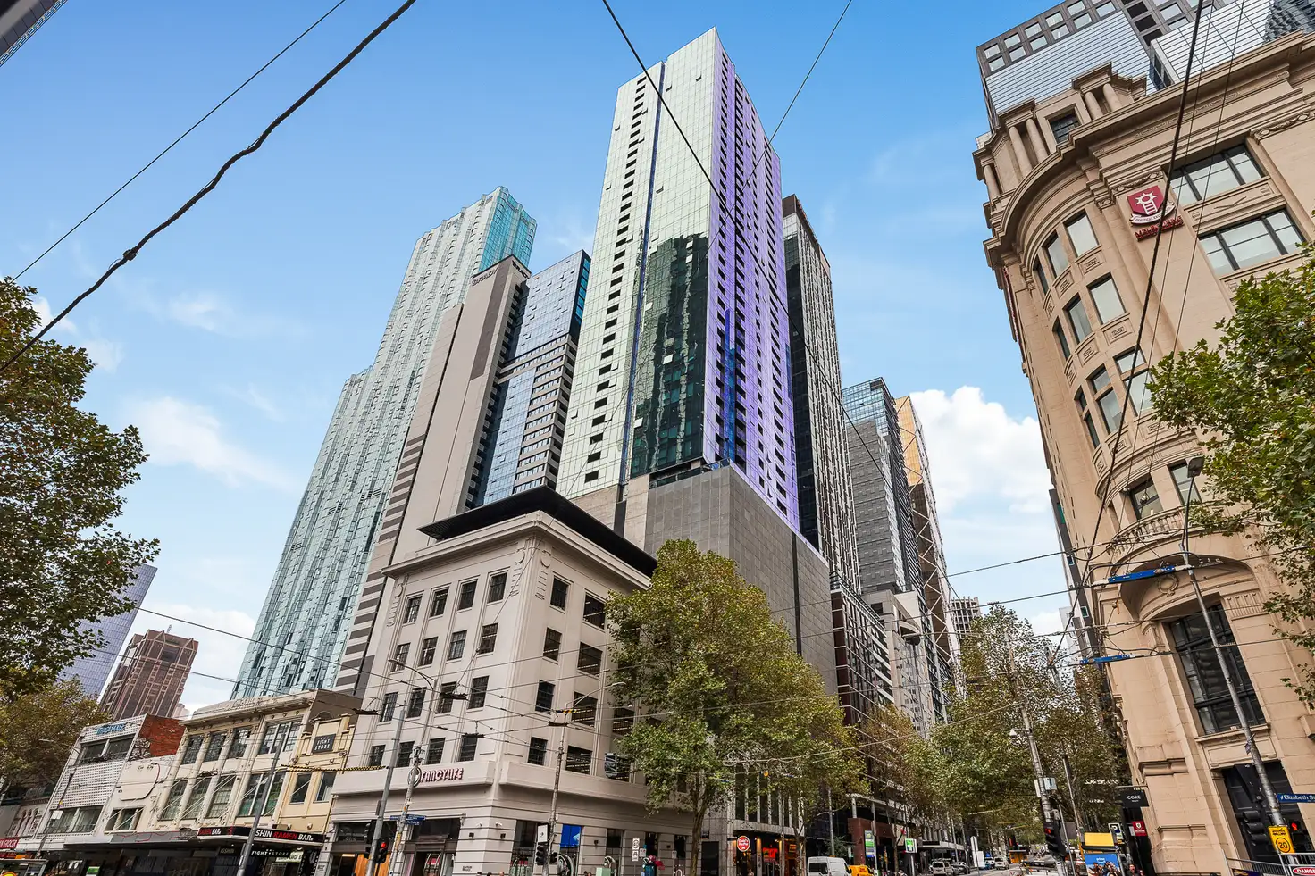 Main view of Homely apartment listing, 3401/285 La Trobe Street, Melbourne VIC 3000