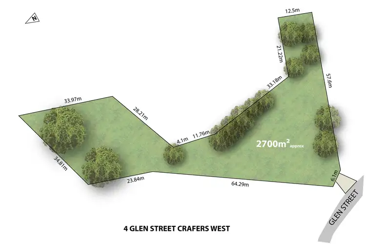 Second view of Homely land listing, 4 Glen Street, Crafers West SA 5152