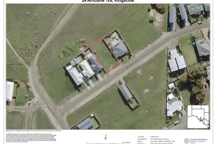 Third view of Homely land listing, 24 Africaine Terrace, Kingscote SA 5223