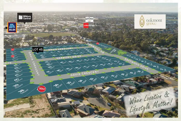 Main view of Homely land listing, LOT 45, 546 Deakin Avenue, Mildura VIC 3500