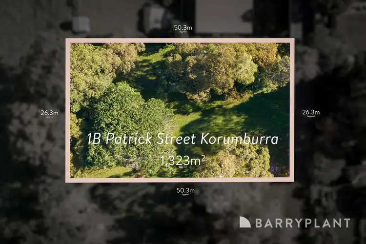 Main view of Homely land listing, 1B Patrick Street, Korumburra VIC 3950