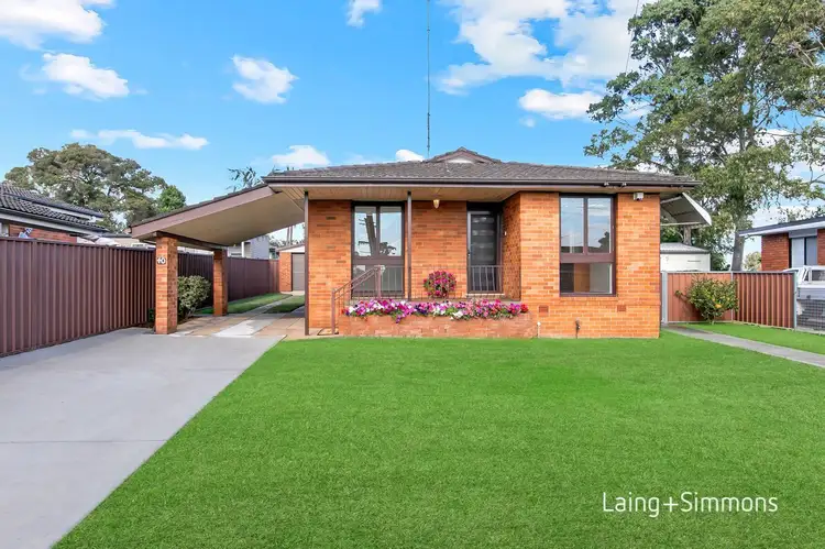 Main view of Homely house listing, 40 Mangariva Avenue, Emerton NSW 2770