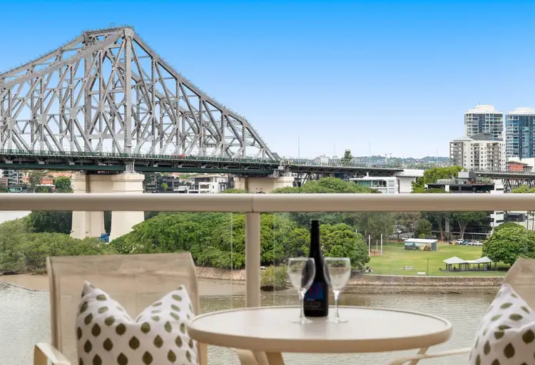 Second view of Homely apartment listing, 45/32 Macrossan Street, Brisbane City QLD 4000