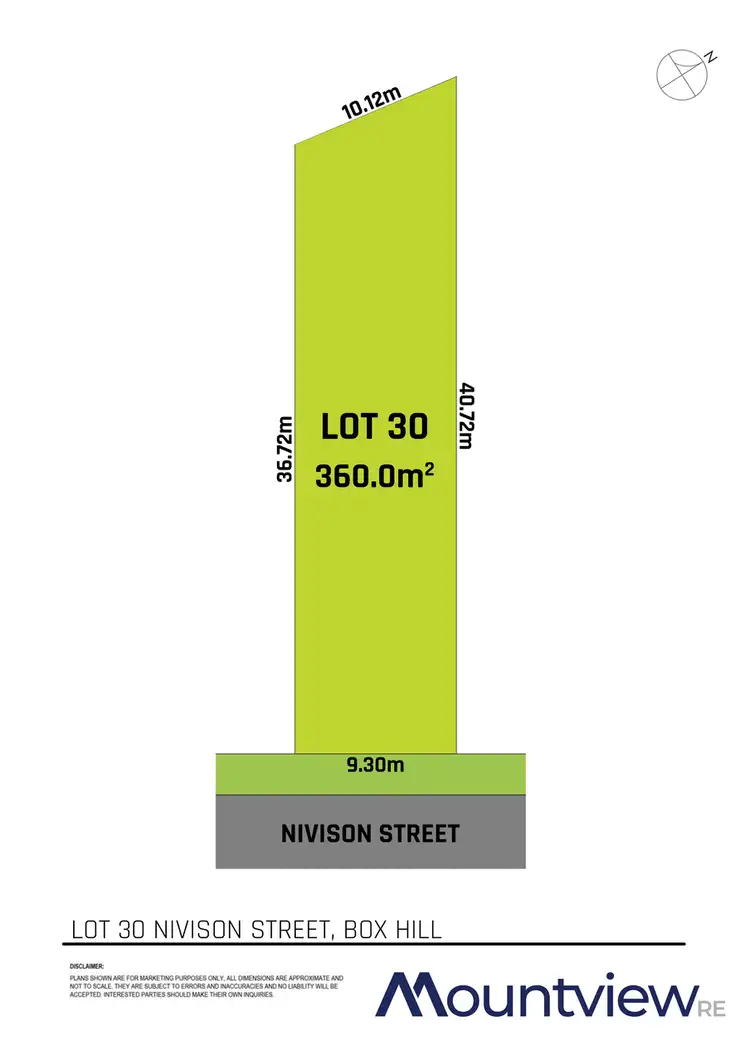 Main view of Homely land listing, LOT 30 Nivision Street, Box Hill NSW 2765