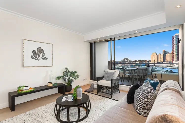 Main view of Homely apartment listing, A805/24-26 Point Street, Pyrmont NSW 2009