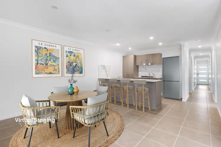 Second view of Homely semi-detached listing, 1/10 Royston Circuit, Farley NSW 2320