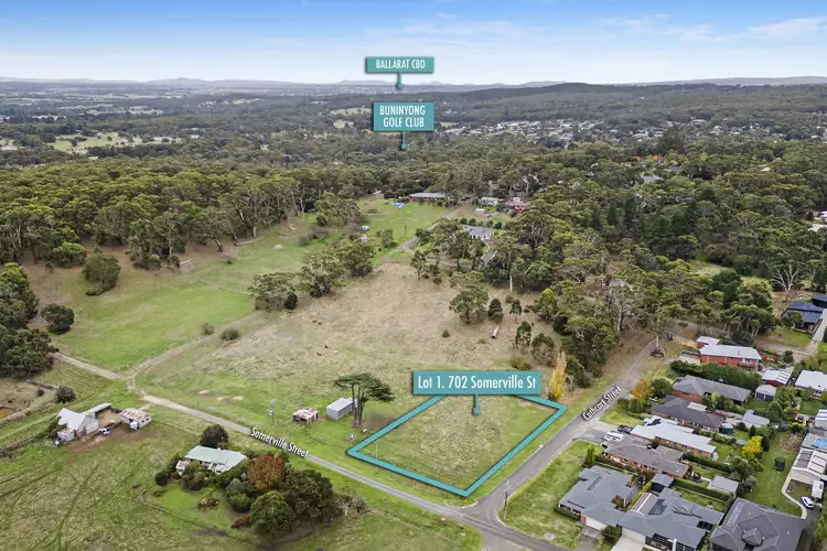 Main view of Homely land listing, LOT 1 Cathcart Street, Buninyong VIC 3357