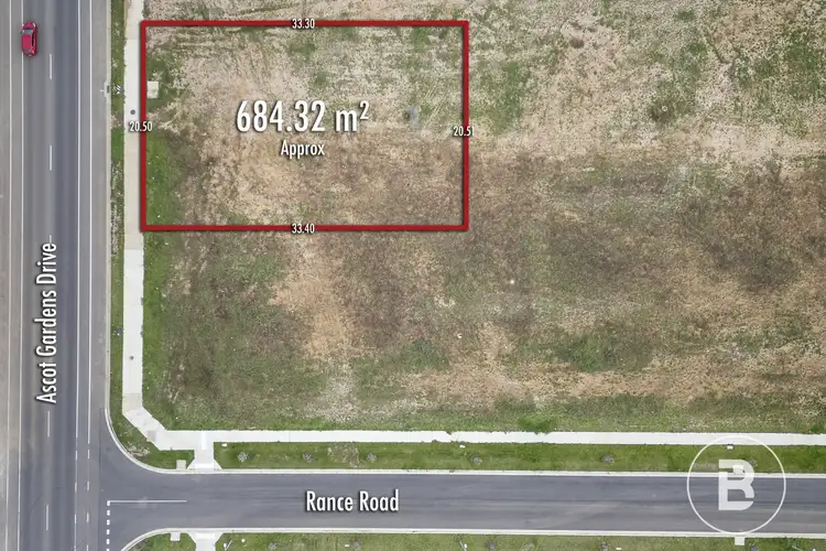 Main view of Homely land listing, 108 Ascot Gardens Drive, Delacombe VIC 3356