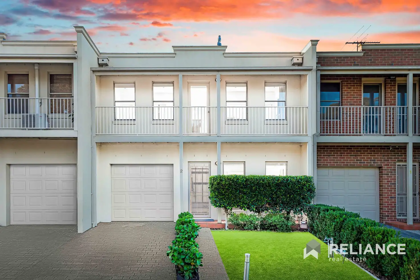 Main view of Homely townhouse listing, 2/14 Mickleton Grove, Point Cook VIC 3030
