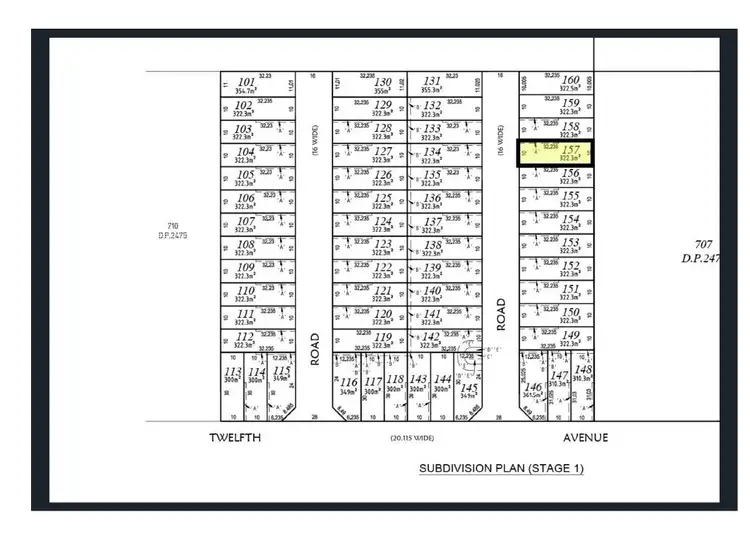 Second view of Homely land listing, LOT 157 105-135 Twelth Avenue, Austral NSW 2179
