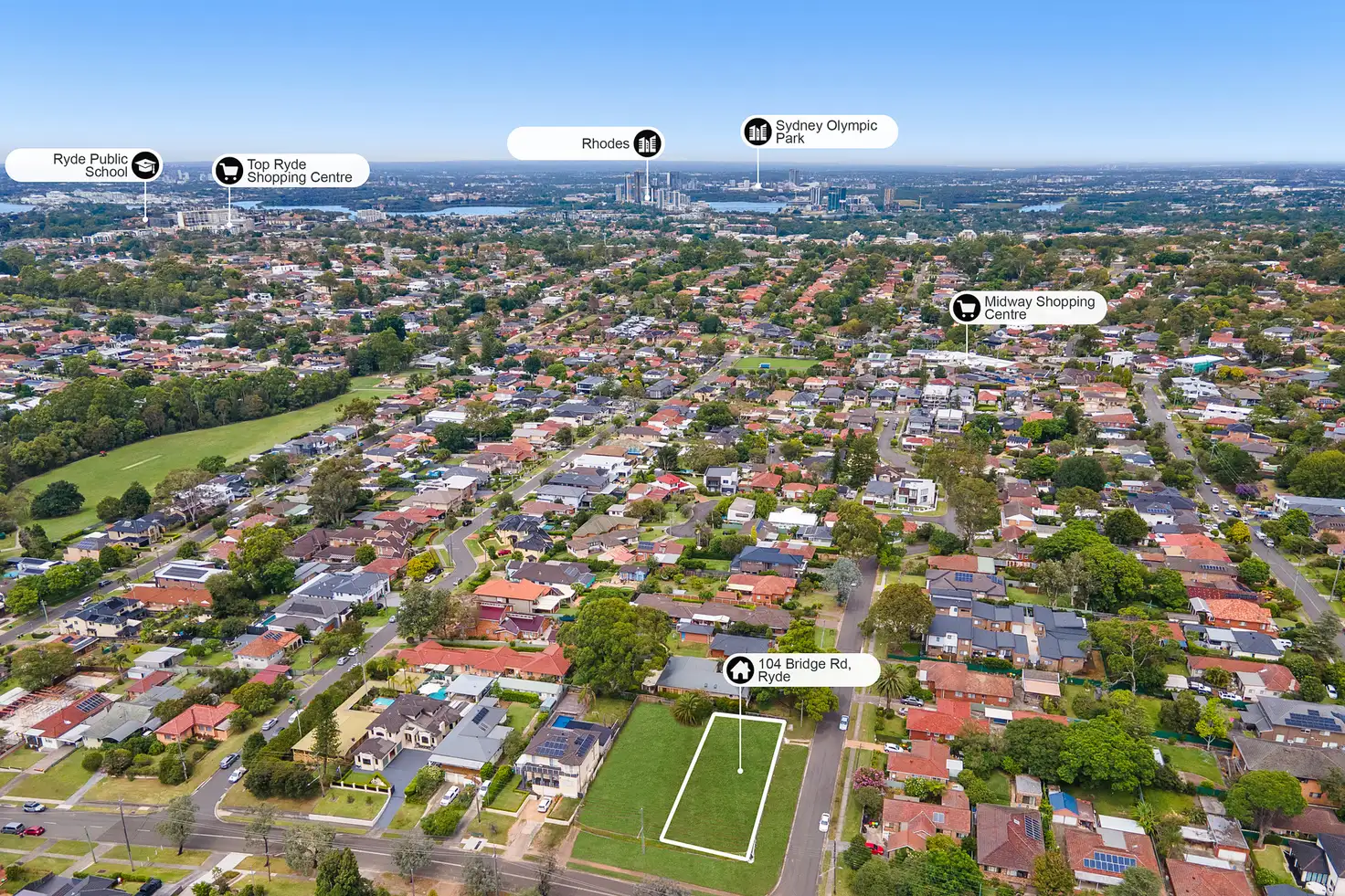 Main view of Homely house listing, 104 Bridge Road, Ryde NSW 2112