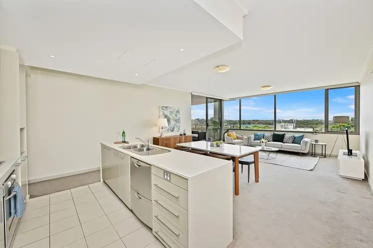 Second view of Homely apartment listing, 504/2 Walker Street, Rhodes NSW 2138