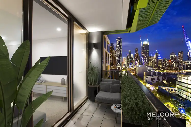 Second view of Homely apartment listing, 1401/151 Berkeley Street, Melbourne VIC 3000