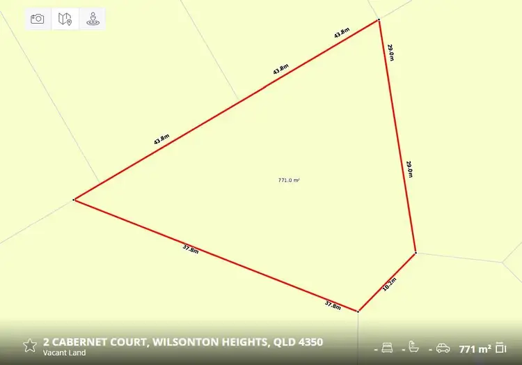 Seventh view of Homely land listing, 2 Cabernet Court, Wilsonton Heights QLD 4350