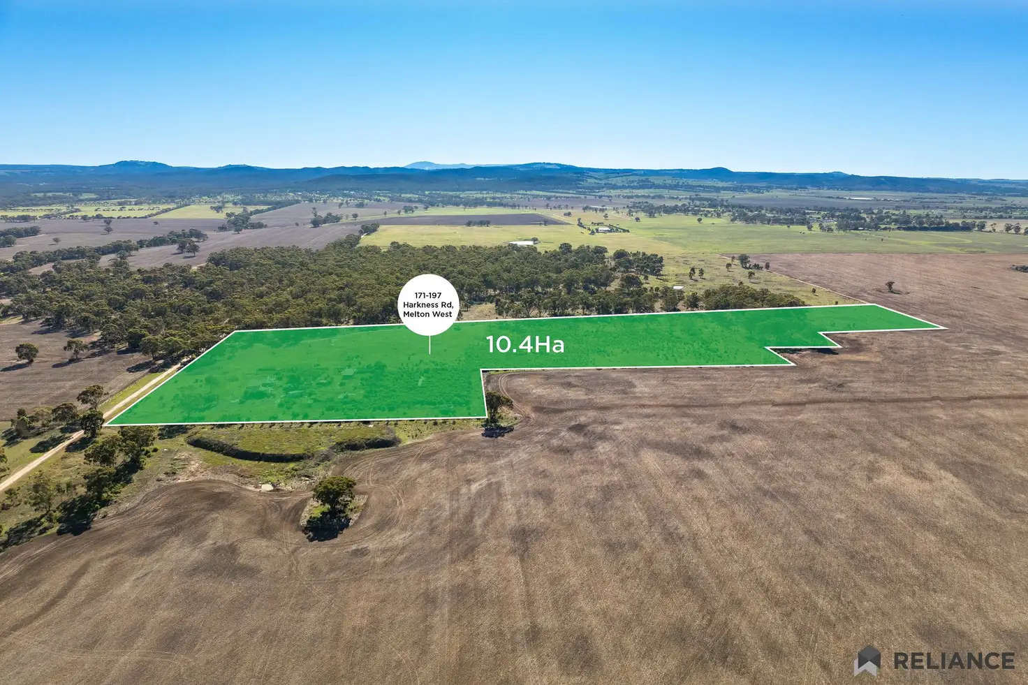 Main view of Homely land listing, 171-197 Harkness Road, Harkness VIC 3337
