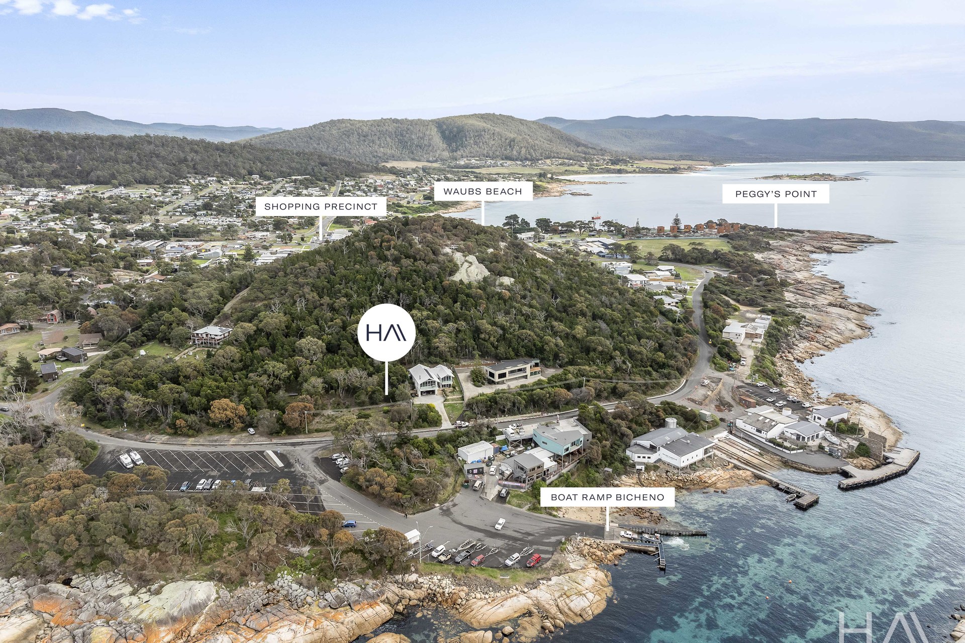 Second view of Homely land listing, 43 Waubs Esplanade, Bicheno TAS 7215