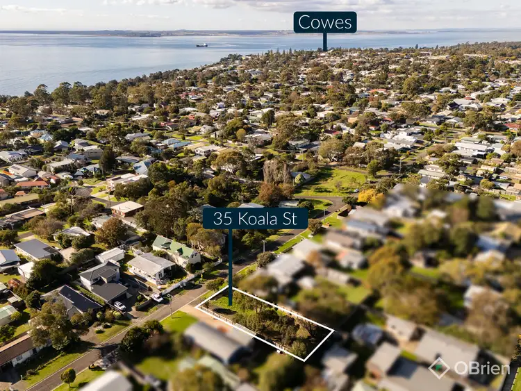 Main view of Homely land listing, 35 Koala Street, Cowes VIC 3922