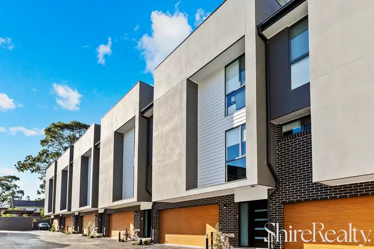 Second view of Homely townhouse listing, 6/2-4 Livingstone Avenue, Baulkham Hills NSW 2153