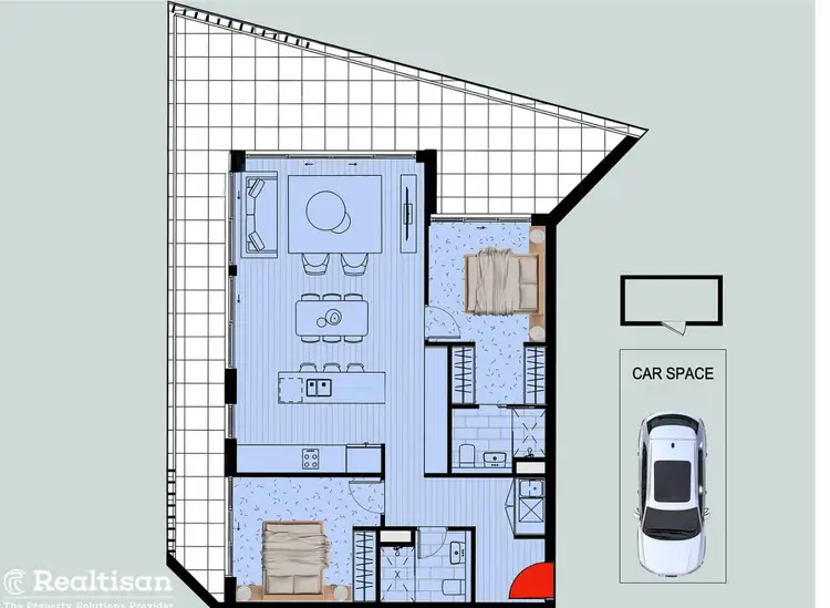 Second view of Homely apartment listing, 705/4 Hasluck Street, Rouse Hill NSW 2155