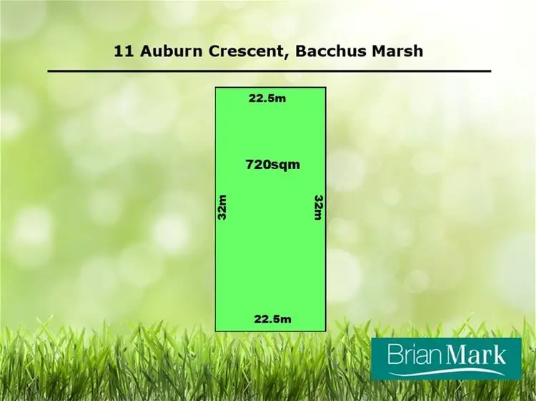 Main view of Homely land listing, 11 Auburn Crescent, Bacchus Marsh VIC 3340