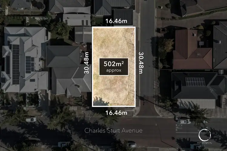 Main view of Homely land listing, 73 Charles Sturt Avenue, Grange SA 5022